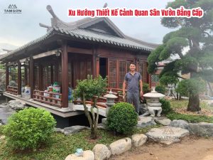 thiết kế cảnh quan sân vườn