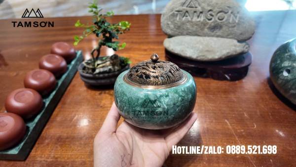 lư đốt trầm bằng đá tự nhiên