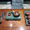 Mẫu bếp đá tự nhiên pha trà