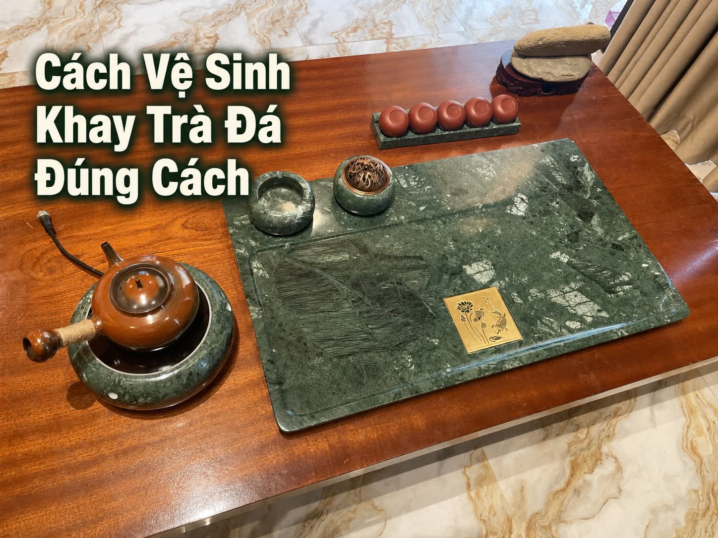 Cách Vệ Sinh Khay Trà Đá Đúng Cách