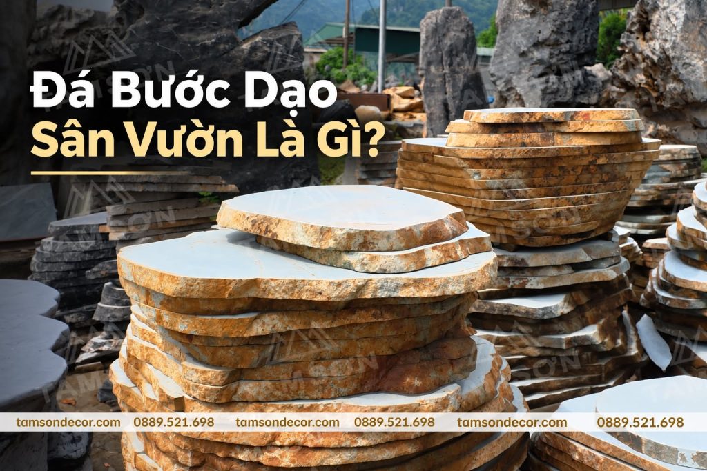 Đá bước dạo sân vườn là gì